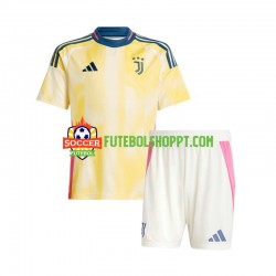Camisola Júnior Juventus Alternativa Equipamento 2024-2025 Manga Curta