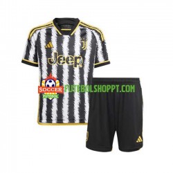 Camisola Júnior Juventus Principais Equipamento 2023-2024 Manga Curta