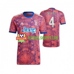 Camisola Homem Juventus Matthijs de Ligt 4 Terceiro Equipamento 2022-2023 Manga Curta