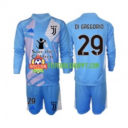 Camisola Júnior Juventus Michele Di Gregorio 29 Guarda-redes Quarto Equipamento 2024-2025 Manga Comprida
