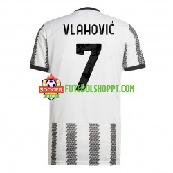 Camisola Homem Juventus Vlahovic 7 Principais Equipamento 2022-2023 Manga Curta