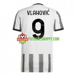Camisola Homem Juventus Vlahovic 9 Principais Equipamento 2022-2023 Manga Curta