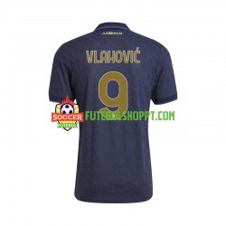 Camisola Homem Juventus Vlahovic 9 Terceiro Equipamento 2024-2025 Manga Curta