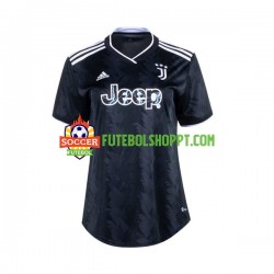 Camisola Mulher Juventus Alternativa Equipamento 2022-2023 Manga Curta