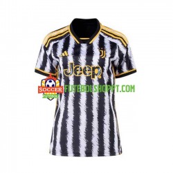 Camisola Mulher Juventus Principais Equipamento 2023-2024 Manga Curta