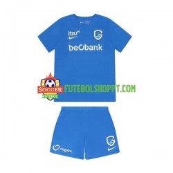 Camisola Júnior KRC Genk Principais Equipamento 2022-2023 Manga Curta