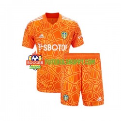 Camisola Júnior Leeds United Guarda-redes Alternativa Equipamento 2022-2023 Manga Curta