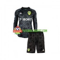 Camisola Júnior Leeds United Guarda-redes Principais Equipamento 2022-2023 Manga Comprida