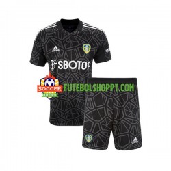 Camisola Júnior Leeds United Guarda-redes Principais Equipamento 2022-2023 Manga Curta