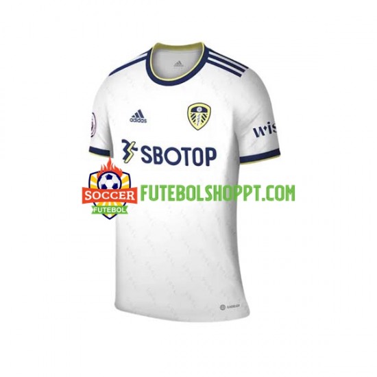 Camisola Homem Leeds United Principais Equipamento 2022-2023 Manga Curta