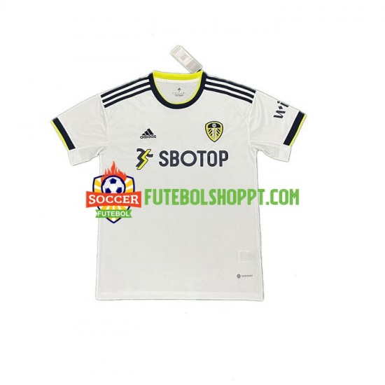 Camisola Homem Leeds United Principais Equipamento 2022-2023 Manga Curta