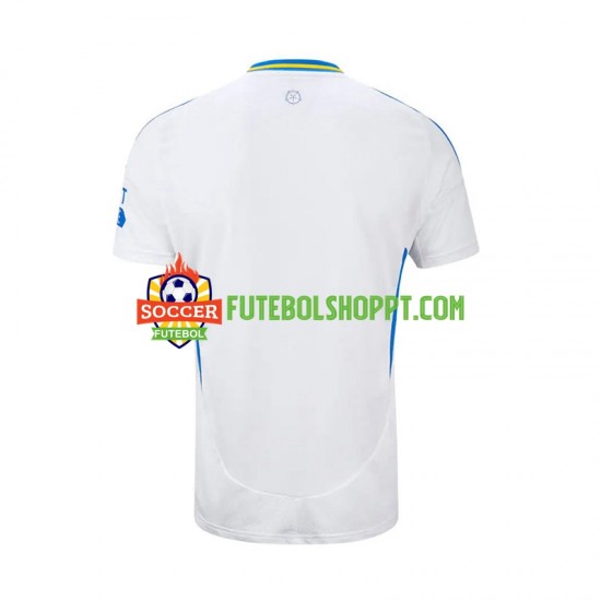 Camisola Homem Leeds United Principais Equipamento 2024-2025 Manga Curta