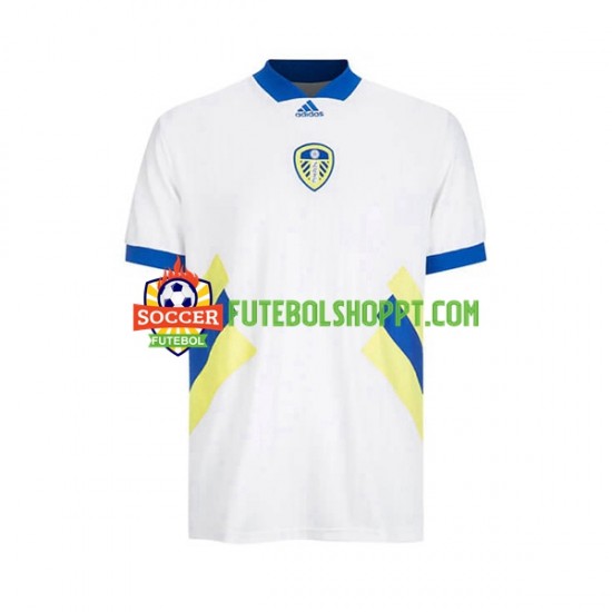 Camisola Homem Leeds United Icon Retro Principais Equipamento 2022-2023 Manga Curta