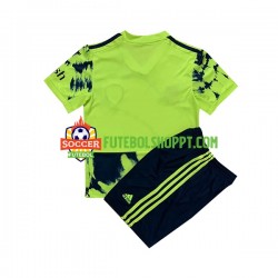 Camisola Júnior Leeds United Alternativa Equipamento 2022-2023 Manga Curta