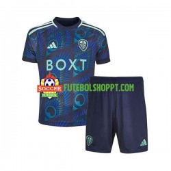 Camisola Júnior Leeds United Alternativa Equipamento 2023-2024 Manga Curta