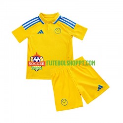 Camisola Júnior Leeds United Alternativa Equipamento 2024-2025 Manga Curta