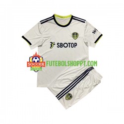 Camisola Júnior Leeds United Principais Equipamento 2022-2023 Manga Curta