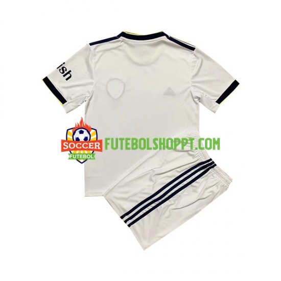 Camisola Júnior Leeds United Principais Equipamento 2022-2023 Manga Curta