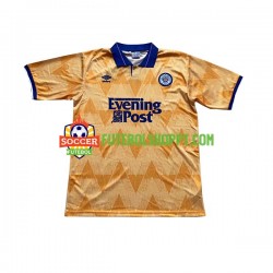 Camisola Homem Leeds United Retro Alternativa Equipamento 1991-1992 Manga Curta