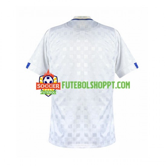 Camisola Homem Leeds United Retro Principais Equipamento 1989-1990 Manga Curta