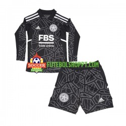 Camisola Júnior Leicester City Guarda-redes Principais Equipamento 2022-2023 Manga Comprida