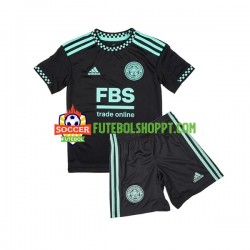 Camisola Júnior Leicester City Alternativa Equipamento 2022-2023 Manga Curta Camisola Júnior Leicester City Alternativa Equipamento 2022-2023 Manga Curta