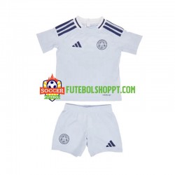Camisola Júnior Leicester City Terceiro Equipamento 2024-2025 Manga Curta