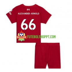 Camisola Júnior Liverpool Alexander-Arnold 66 Principais Equipamento 2022-2023 Manga Curta Camisola Júnior Liverpool Alexander-Arnold 66 Principais Equipamento 2022-2023 Manga Curta