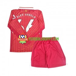 Camisola Júnior Liverpool Alexander-Arnold 66 Principais Equipamento 2024-2025 Manga Comprida