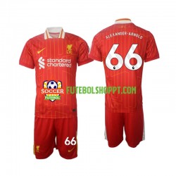 Camisola Júnior Liverpool Alexander-Arnold 66 Principais Equipamento 2024-2025 Manga Curta
