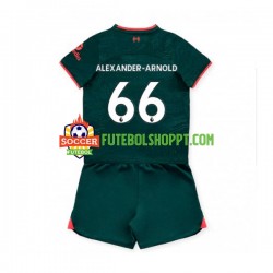 Camisola Júnior Liverpool Alexander-Arnold 66 Terceiro Equipamento 2022-2023 Manga Curta Camisola Júnior Liverpool Alexander-Arnold 66 Terceiro Equipamento 2022-2023 Manga Curta