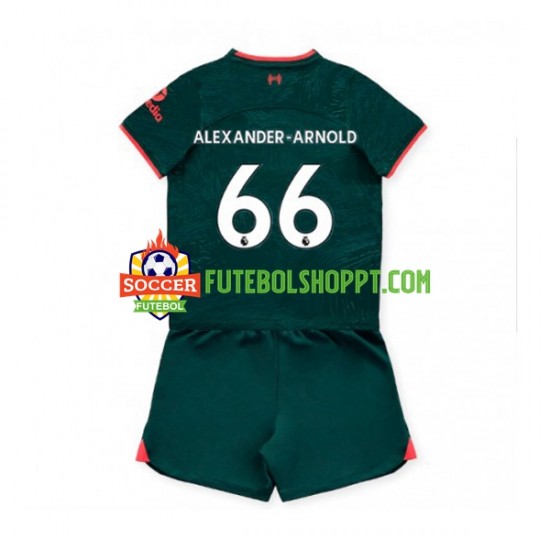 Camisola Júnior Liverpool Alexander-Arnold 66 Terceiro Equipamento 2022-2023 Manga Curta