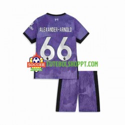 Camisola Júnior Liverpool Alexander-Arnold 66 Terceiro Equipamento 2023-2024 Manga Curta