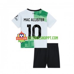Camisola Júnior Liverpool Alexis Mac Allister 10 Alternativa Equipamento 2023-2024 Manga Curta