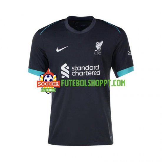 Camisola Homem Liverpool Alternativa Equipamento 2024-2025 Manga Curta