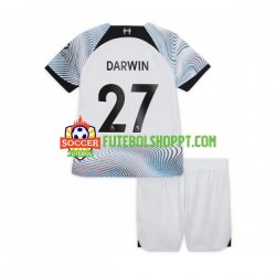 Camisola Júnior Liverpool Darwin Nunez 27 Alternativa Equipamento 2022-2023 Manga Curta Camisola Júnior Liverpool Darwin Nunez 27 Alternativa Equipamento 2022-2023 Manga Curta