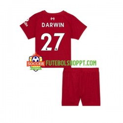 Camisola Júnior Liverpool Darwin Nunez 27 Principais Equipamento 2022-2023 Manga Curta Camisola Júnior Liverpool Darwin Nunez 27 Principais Equipamento 2022-2023 Manga Curta