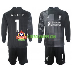 Camisola Júnior Liverpool A.BECKER 1 Guarda-redes Terceiro Equipamento 2021-2022 Manga Comprida