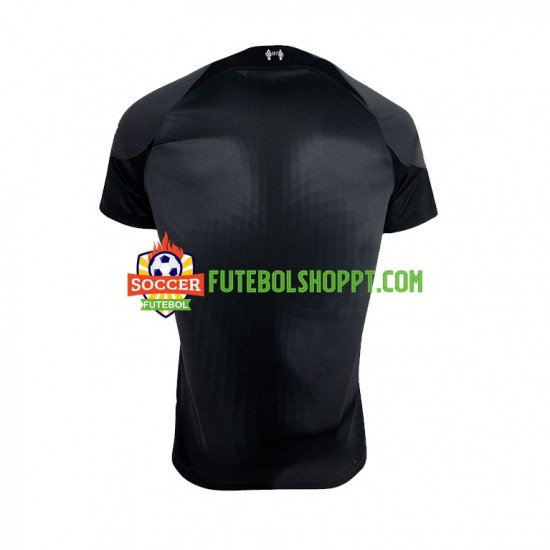 Camisola Homem Liverpool Guarda-redes Alternativa Equipamento 2022-2023 Manga Curta