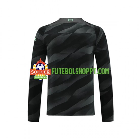 Camisola Homem Liverpool Guarda-redes Alternativa Equipamento 2023-2024 Manga Comprida