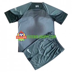 Camisola Júnior Liverpool Guarda-redes Alternativa Equipamento 2022-2023 Manga Curta