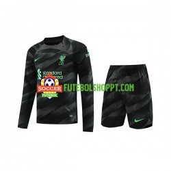 Camisola Júnior Liverpool Guarda-redes Alternativa Equipamento 2023-2024 Manga Comprida