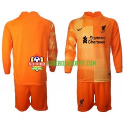 Camisola Júnior Liverpool Guarda-redes Quarto Equipamento 2021-2022 Manga Comprida