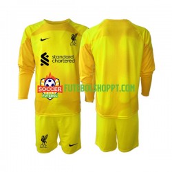 Camisola Júnior Liverpool Guarda-redes Quarto Equipamento 2022-2023 Manga Comprida