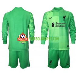 Camisola Júnior Liverpool Guarda-redes Principais Equipamento 2021-2022 Manga Comprida