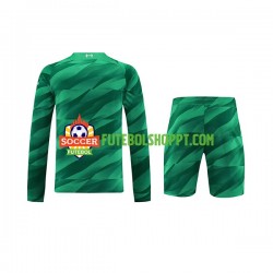Camisola Júnior Liverpool Guarda-redes Principais Equipamento 2023-2024 Manga Comprida