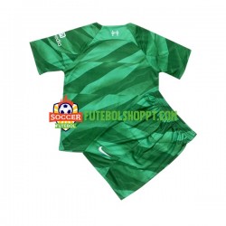 Camisola Júnior Liverpool Guarda-redes Principais Equipamento 2023-2024 Manga Curta