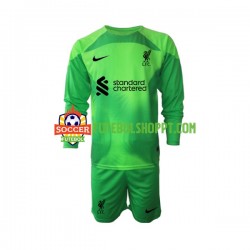 Camisola Júnior Liverpool Guarda-redes Terceiro Equipamento 2022-2023 Manga Comprida