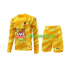 Camisola Júnior Liverpool Guarda-redes Terceiro Equipamento 2023-2024 Manga Comprida