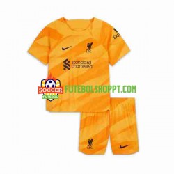 Camisola Júnior Liverpool Guarda-redes Terceiro Equipamento 2023-2024 Manga Curta